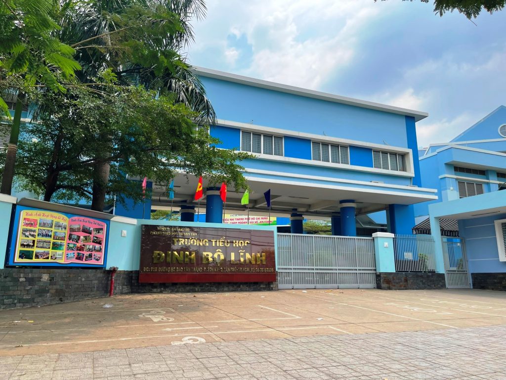 Trường cấp 1 Đinh Bộ Lĩnh gần aeon mall celadon city tân phú