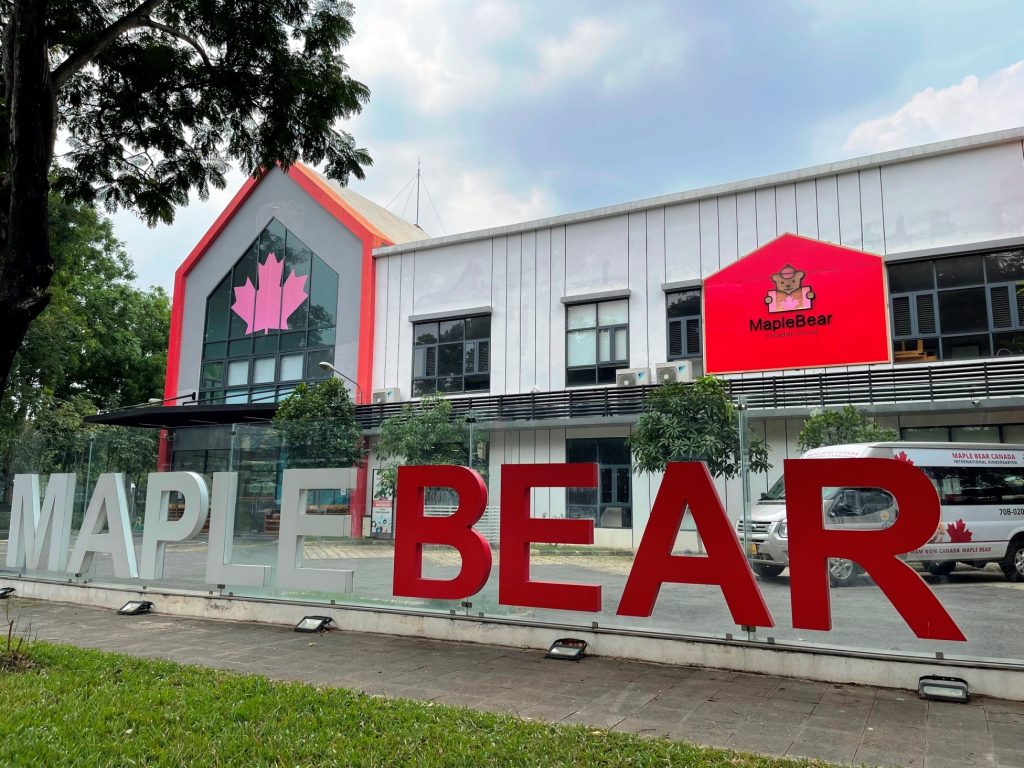 Truong mầm non quốc tế Maple Bear chung cư gần Aeon mall Tân Phú Celadon